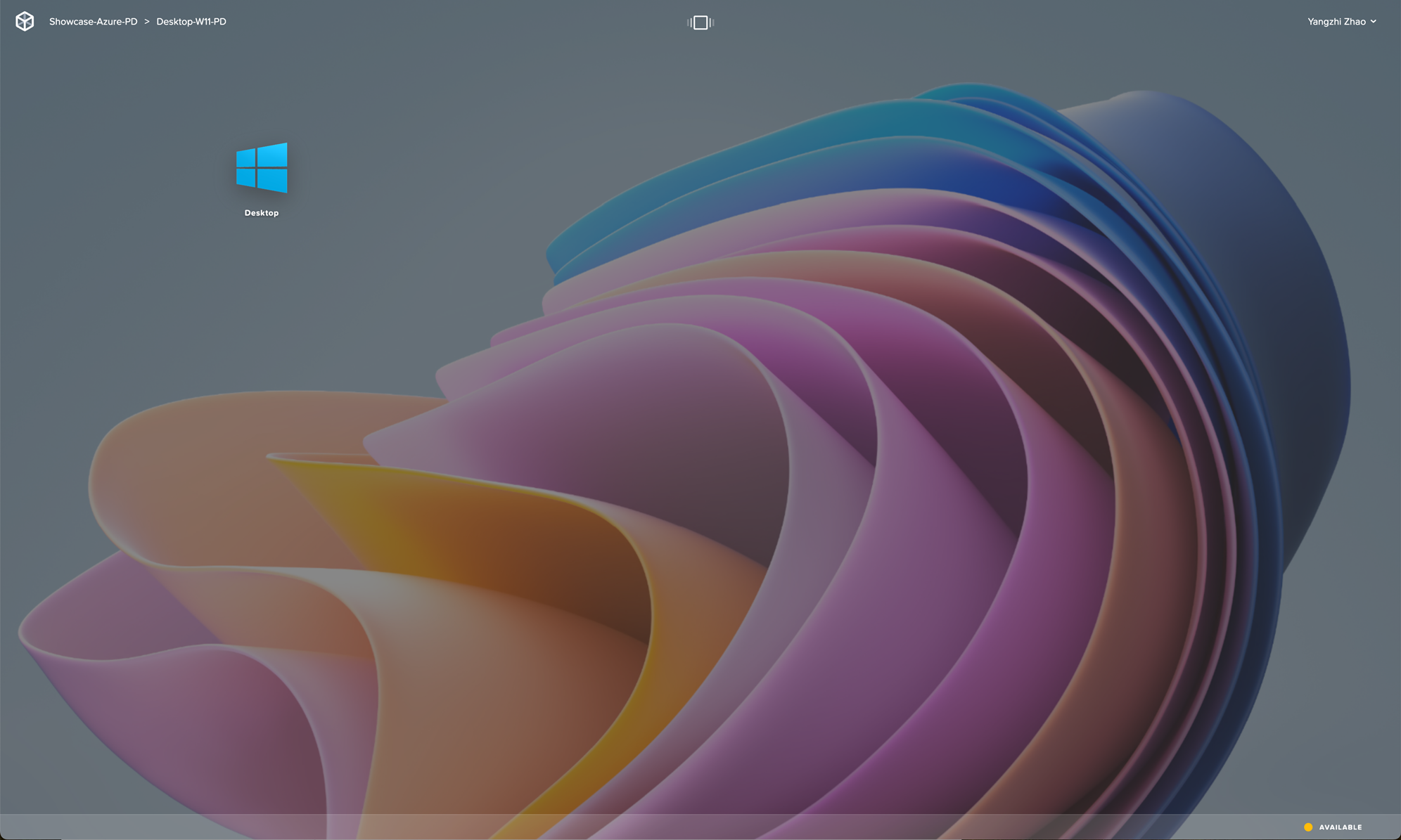 Current Desktop Launchpad
